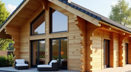 Maison en bois préfabriquée ou traditionnelle